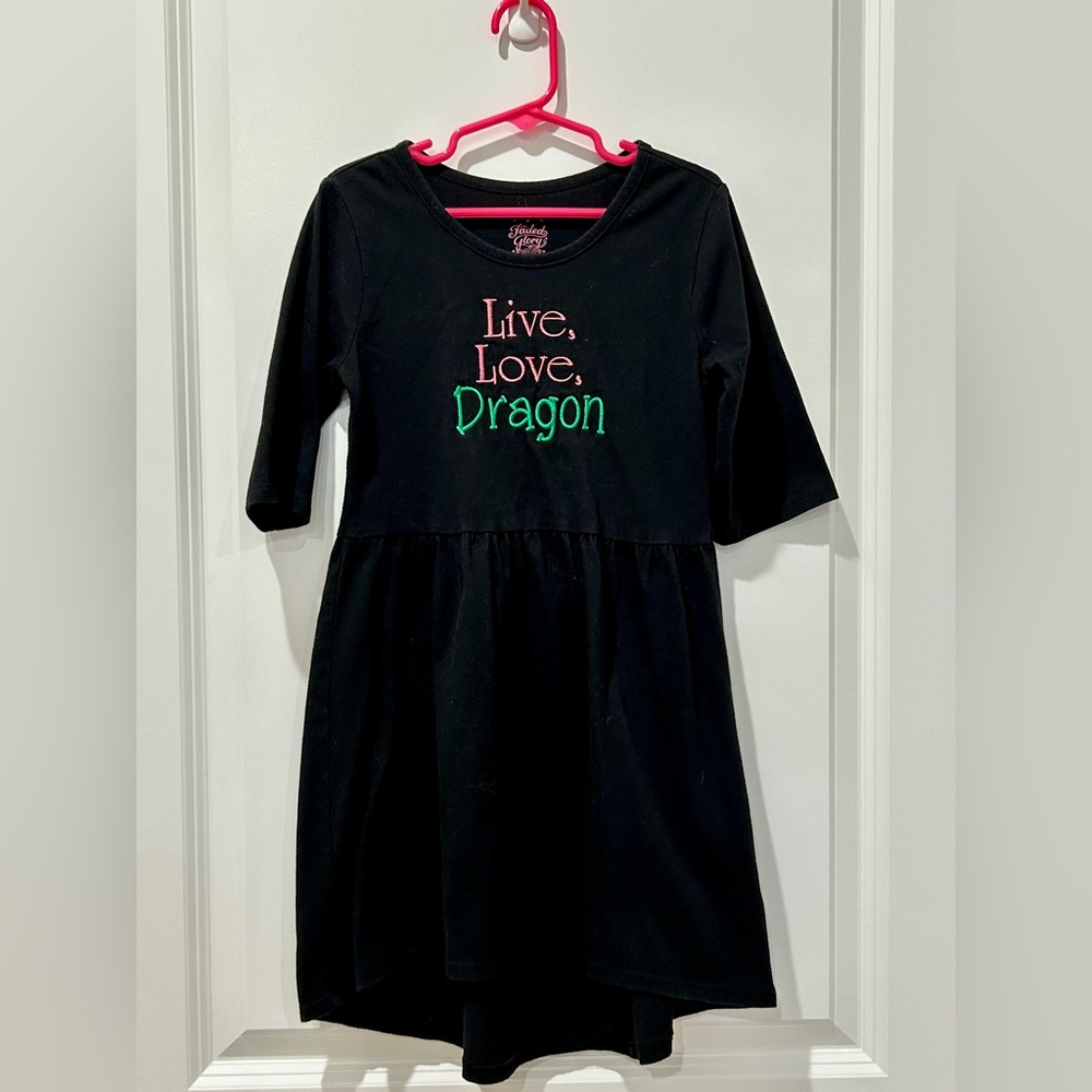Girl’s black dress 6/6x